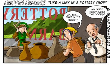 Like A Link In A Pottery Shop